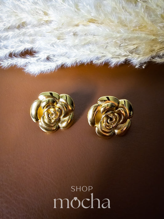 Rosette Earrings