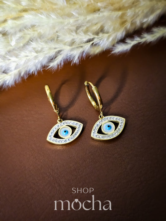 Lara Evil-Eye Earrings
